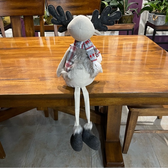 Large big size Boy Deer bean bag bottom with dangling legs - Picture 2 of 8